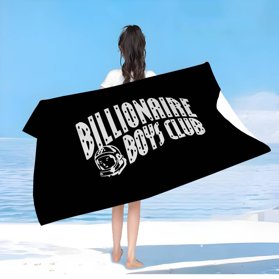 Billionär Mikrofaser Strandtuch und Decke aus Baumwolle, schnelltrocknend und super saugfähig, Grafik-Design, B/T: 30 x 30 cm - Bild 4
