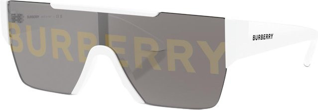 Burberry 0BE42913007/H38 Sonnenbrille Square, Herren, randlos, grau - Bild 1