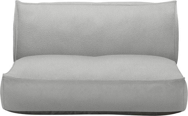 Blomus 2-Sitzer Sofa STAY cloud bouclé in Grau mit Polsterung und Kissen - Bild 1