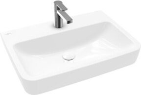 Villeroy & Boch Einbau- und Aufsatzwaschtisch O.NOVO in Weiß, Rechteckig, B: 65 cm, T: 46 cm - Bild 1