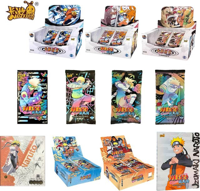 KAYOU Naruto Ninja Spiel Sammlung, Karten, Bunt / Mehrfarbig - Bild 1