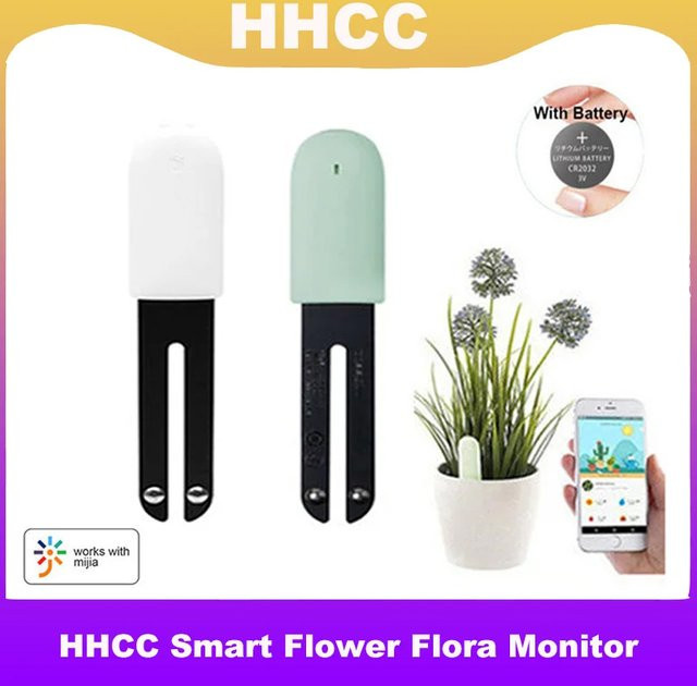 HHCC Flora Smart Monitor für Garten und Pflanzen zur Messung von Bodenfeuchtigkeit und Fruchtbarkeit kompatibel mit Xiaomi Mijia - Bild 1