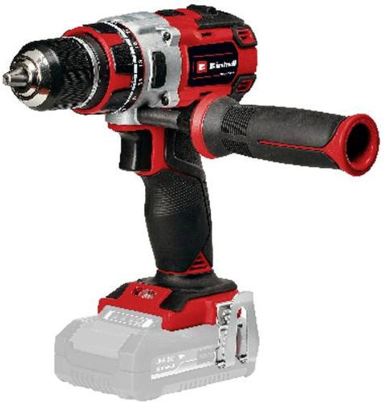 Einhell Akku-Bohrschrauber TP-CD 18/80 Li BL-Solo bürstenlos 18V Schwarz-Rot-Grau - Bild 4