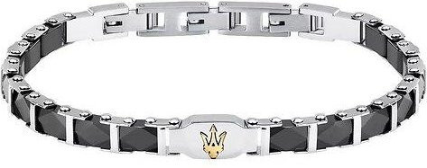 Maserati Uhrenarmband Edelstahl, Silber, Herren - Bild 1
