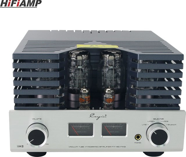 TZT MT-45MK3 HiFi-Röhrenverstärker Konsolidierter Elektronenröhren-Leistungsverstärker mit Dual-Funktionsmessgerät - Bild 1