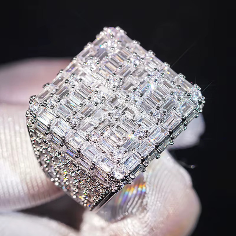 Huitan Ring, Silber, Zirkonia, Damen - Bild 1