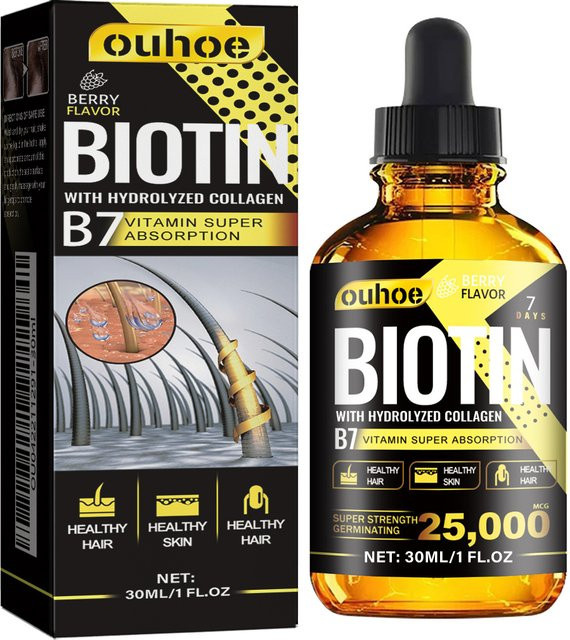 OUHOE Haaröl mit Kollagen, 30 ml, Unisex - Bild 1