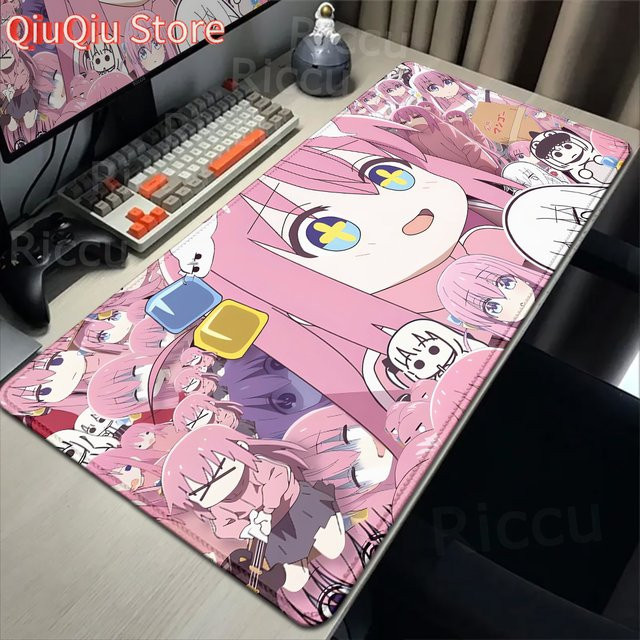 Potdemiel Gaming-Mauspad Bocchi The Rock in Multicolour mit HD-Druck und rutschfester Gummibasis - Bild 1