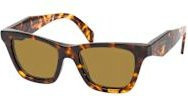 Prada PR C07S Sonnenbrille Cat Eye, Kunststoff, braun, Damen - Bild 1