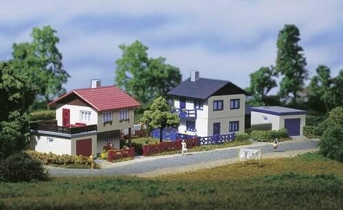 Auhagen 14462 N Vorstadthäuser Einfamilienhäuser Spur H0 - Bild 1