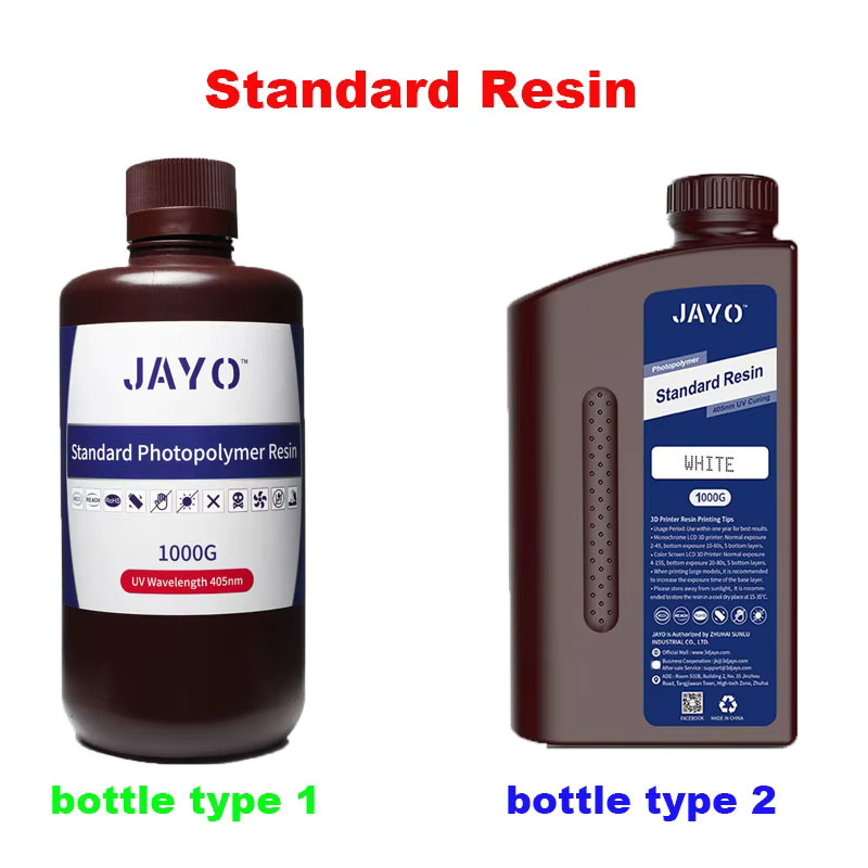 JAYO LCD-Photopolymerharz für 3D-Drucker, Standard/ABS-ähnlich/PA, 10 kg, 405 nm, Mehrfarbig - Bild 4