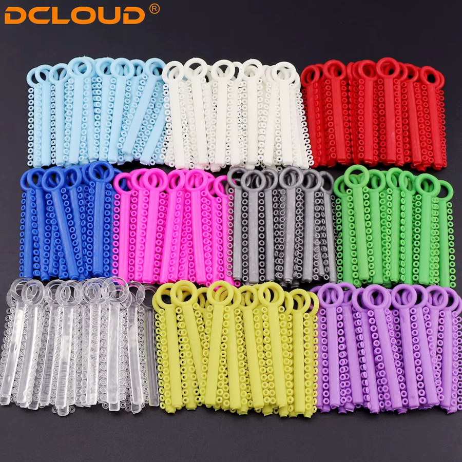 KUCUDENT Dentale kieferorthopädische elastische Ligatur, 40 Stück, Unisex - Bild 5