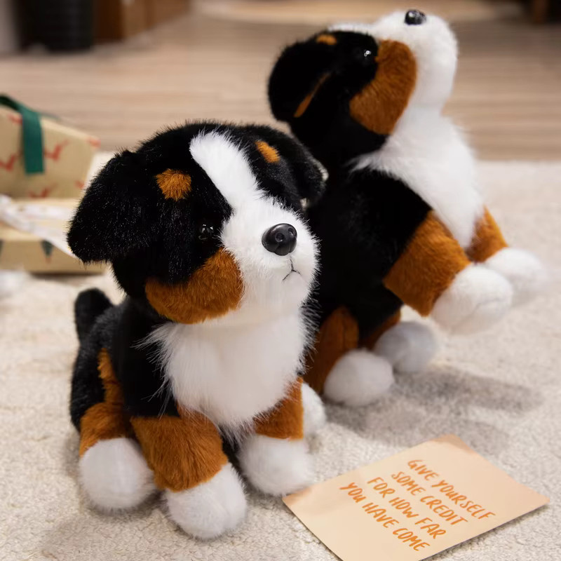 MIAOOWA Berner Sennenhund, Stofftier, Braun - Bild 2