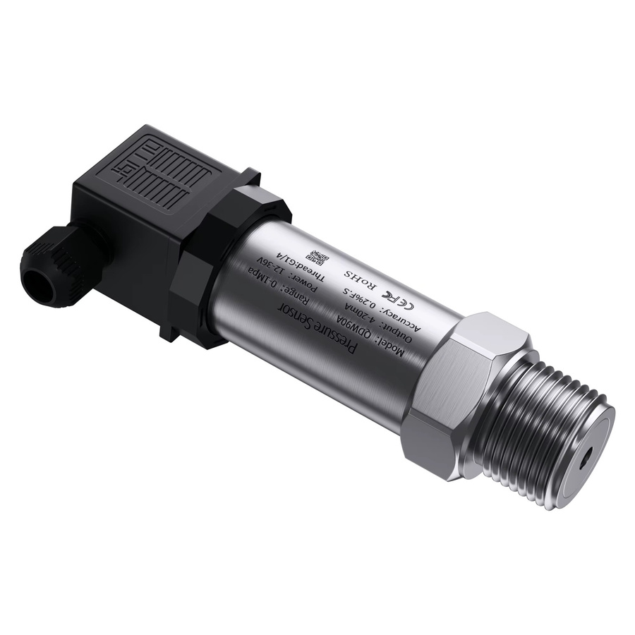 XUYANGQIDIAN Drucksensor Drucktransmitter G1/2 mit 4-20mA und 0-10V für Öl, Wasser und Gas in Silber - Bild 3