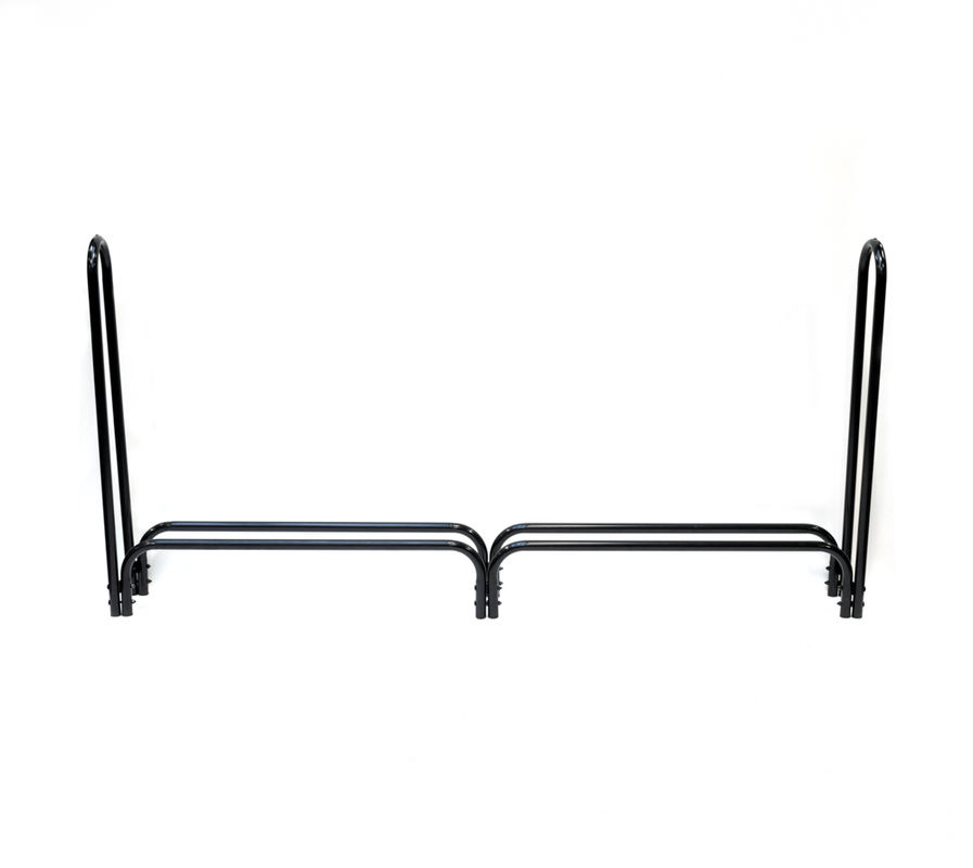 ShelterLogic Kaminholzregal aus Stahl mit Abdeckung Schwarz B/T/H: 244 x 25 x 118 cm - Bild 3