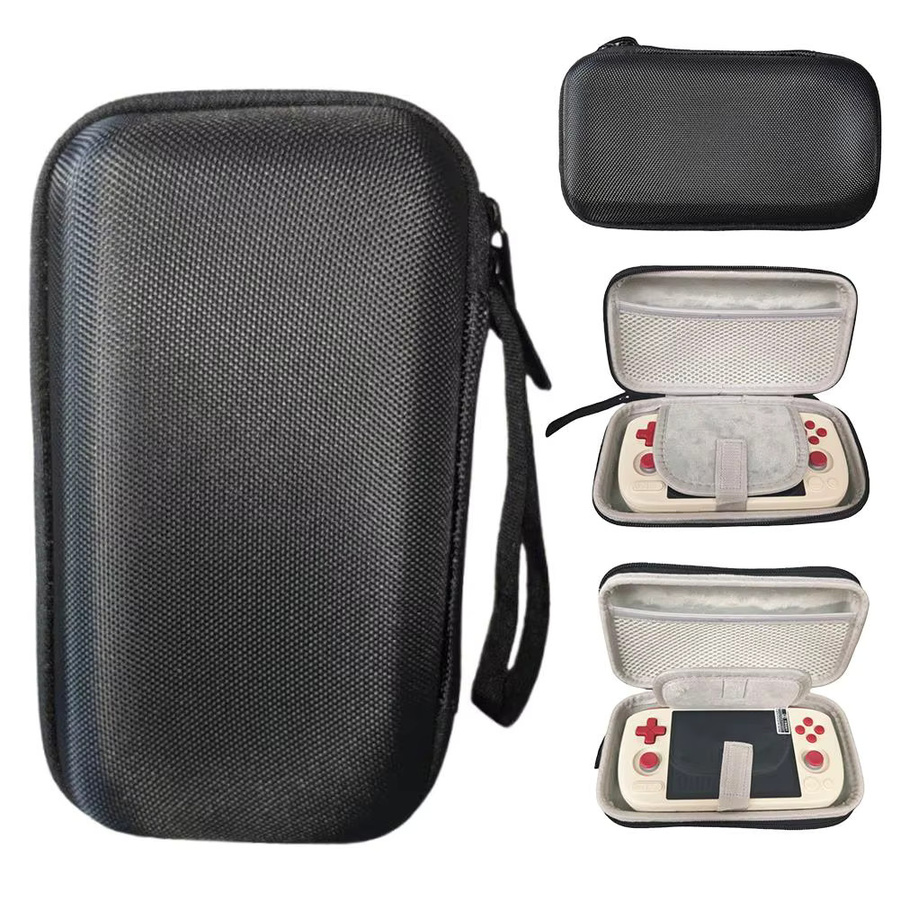 Stoßfeste Hartschalen-Aufbewahrungstasche aus PC für Ayaneo Pocket Air Mini Spielkonsole in Schwarz - Bild 5