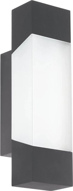 Eglo LED Außen-Wandleuchte Gorzano in Anthrazit, H: 29 cm, B: 8 cm, T: 1 cm - Bild 1