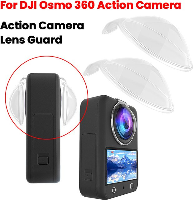 DJI Osmo 360 Action Kamera Objektivschutz aus Kunststoff als Anti-Kollision Schutzhülle - Bild 1
