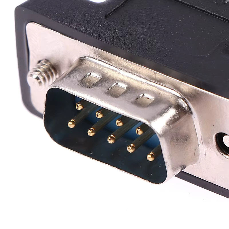 SAFENH COM-Port zu LAN Ethernet Adapter DB9 RS232 auf RJ45 in Schwarz - Bild 2