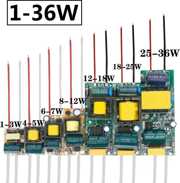 LED-Treiber für LED-Netzteile und Beleuchtungstransformatoren, 300mA, Grün - Bild 1
