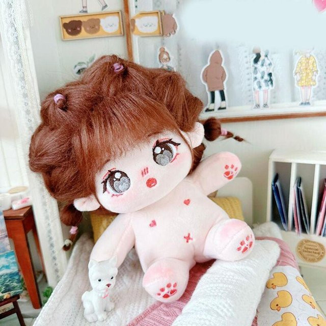 Linyi toy Baumwollpuppe, Plüschpuppe, 20cm, ab 14 Jahren - Bild 1