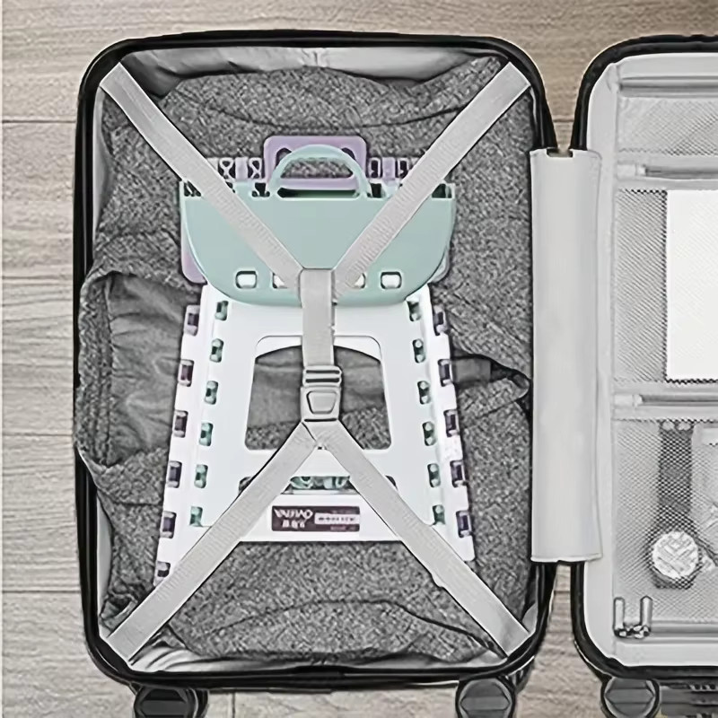 LIUSHADUOLA Klappbarer Hocker Tragbarer Klappstuhl für Outdoor-Aktivitäten, Camping und Angeln - Bild 4