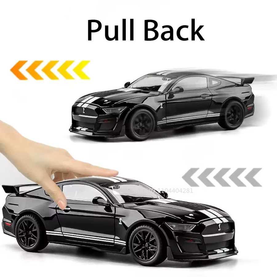 MAKEDA Mustang GT500 Accord, Druckgussmodell, 1:18, mit Licht und Sound - Bild 2