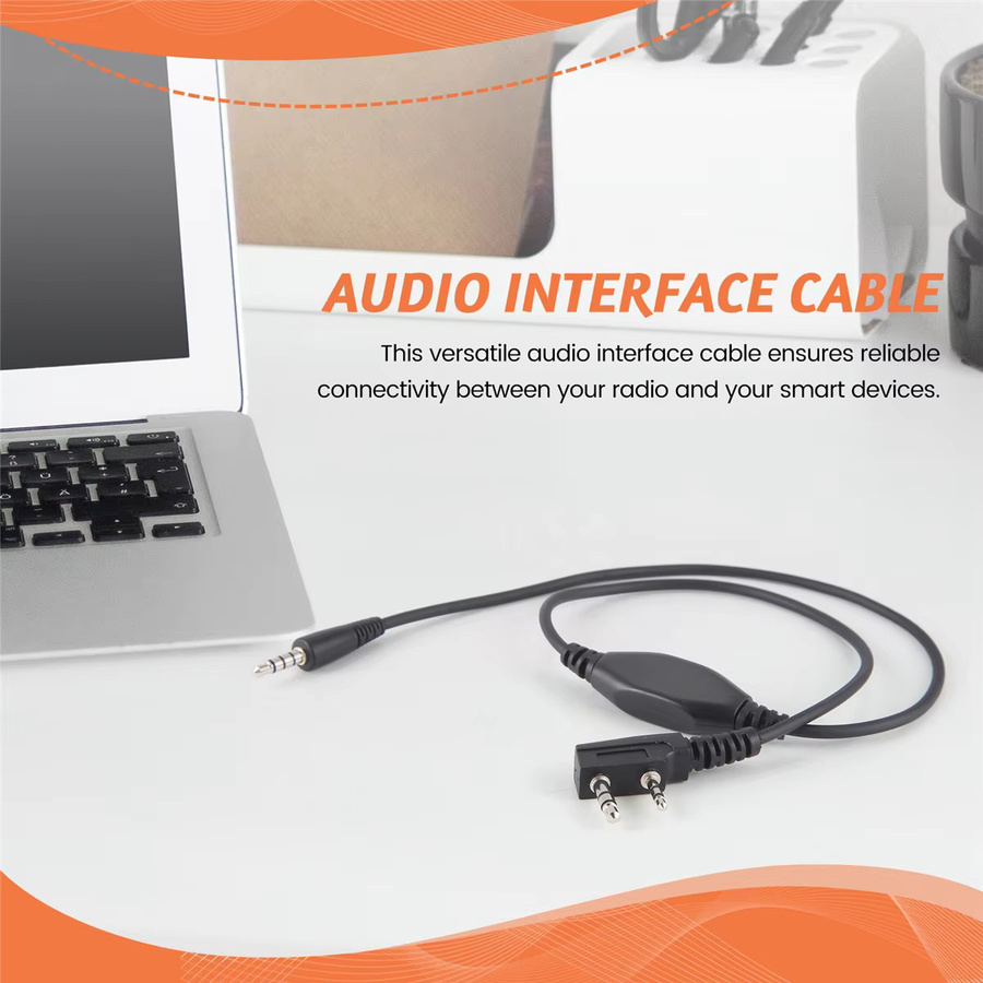 APRSpro APRS-K1 Audio-Interface-Kabel in Schwarz für BaoFeng, Kenwood, Wouxun, TYT und Quansheng zur Nutzung mit Android (APRSDroid) und iOS - Bild 2