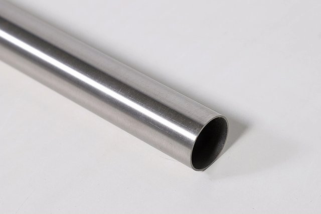 Dieda Handlauf aus Edelstahl V2A in Silber, rund, Durchmesser: 4 cm, Länge: 150 cm, für Innen und Außen - Bild 1
