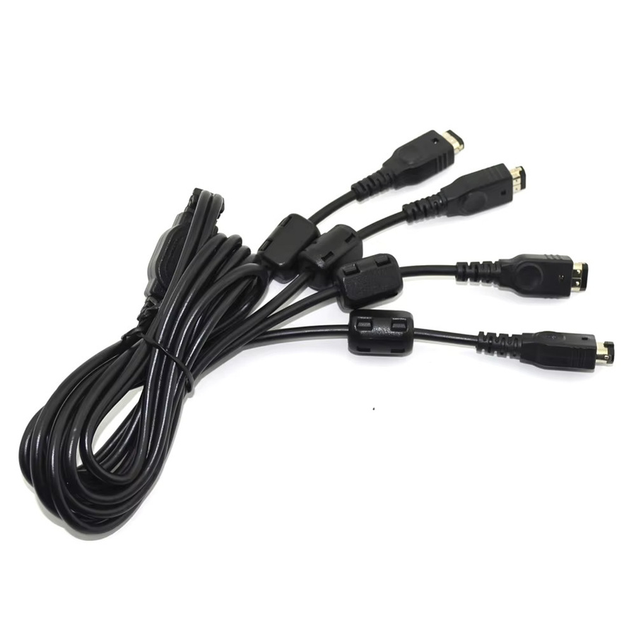xunbeifang Link-Kabel für 4 Spieler Game-Boy Advance SP in Schwarz - Bild 3