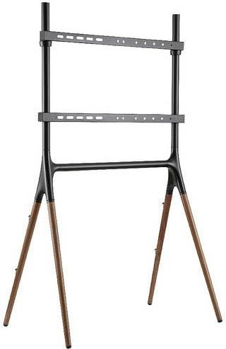 LogiLink TV-Standfuß BP0078 Bodenständer in Schwarz für Bildschirme von 124,46 bis 177,80 cm mit einer Tragkraft von max. 40 kg - Bild 1