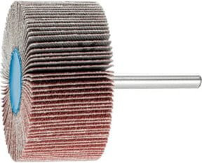 PFERD Korund Fächerschleifer mit Durchmesser 60 mm und Schaft-Durchmesser 6 mm in Multicolor für Feinschliff und Finish - Bild 1