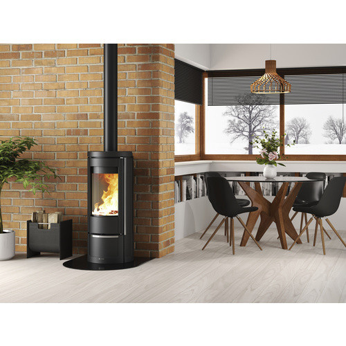 La Nordica-Extraflame Marlena Kaminofen aus Gusseisen in Schwarz mit 7,5 kW - Bild 2