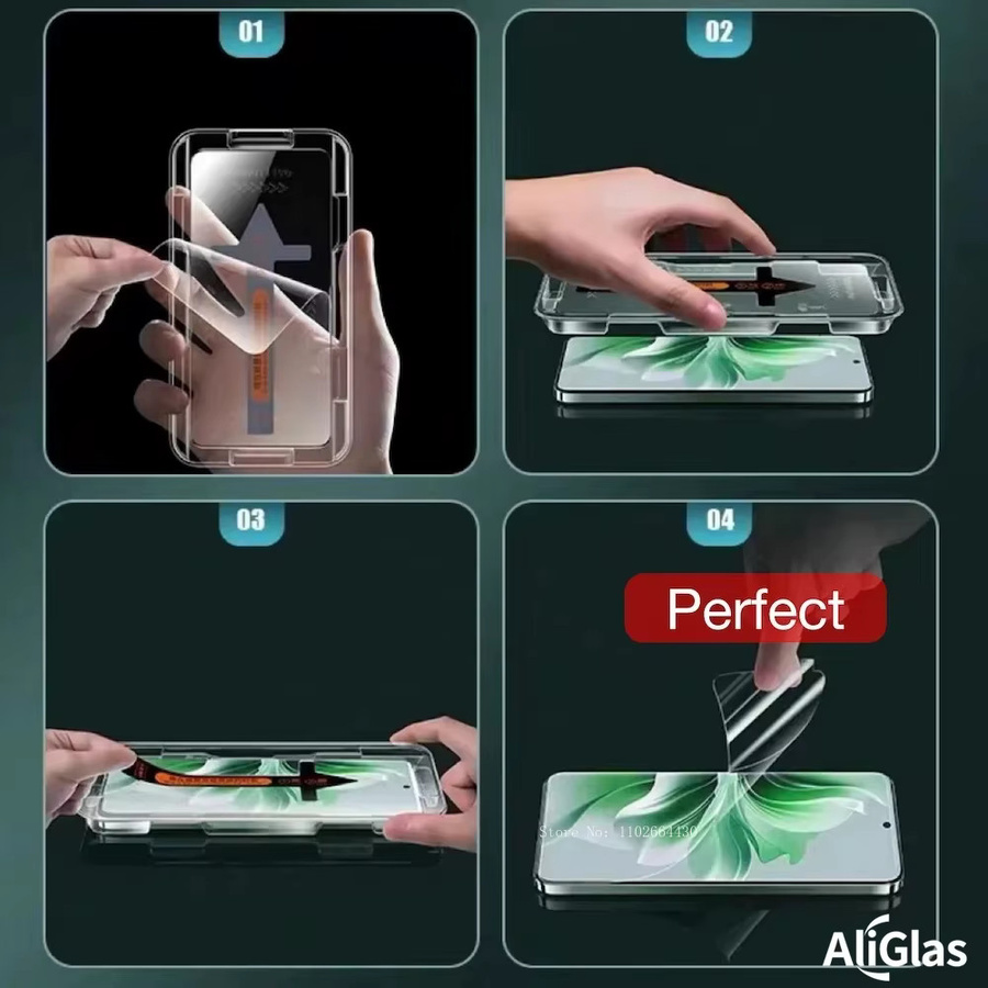 2er-Set One Click Panzerglas für Samsung Galaxy S24 S23 S22 S21 Ultra und Plus, Transparent, 9H Härte - Bild 2