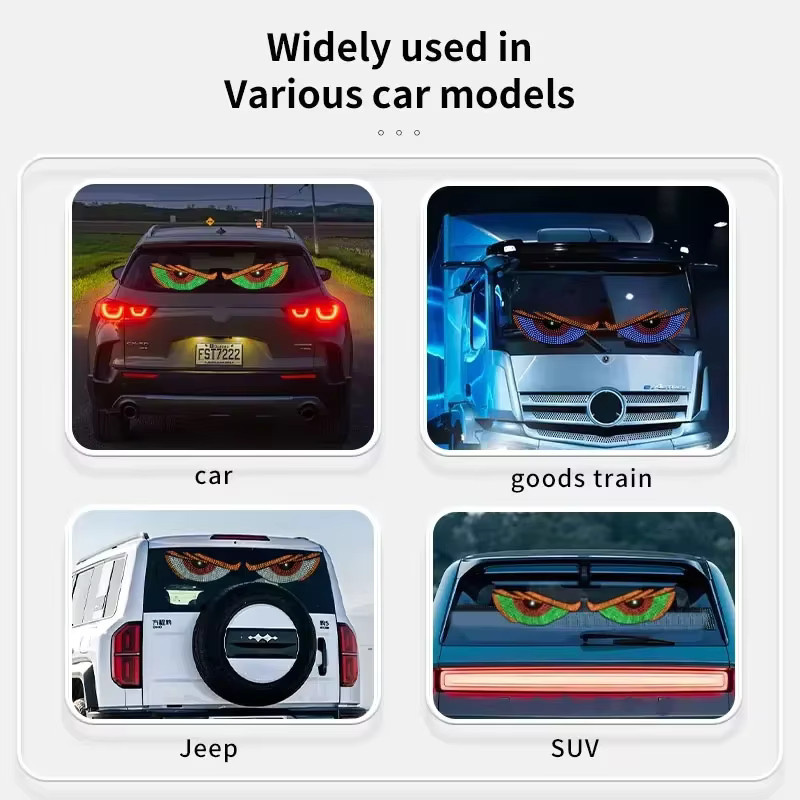 RGB LED Automotive Devil Eye Dekorationslicht für die Windschutzscheibe aus Kunststoff - Bild 3