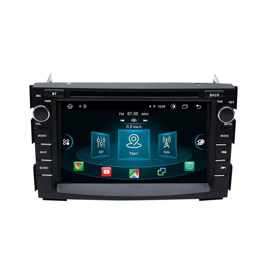 XONRICH Android 14 Autoradio mit kabellosem CarPlay für Kia Ceed 2010-2012 und Venga 2010-2016, 8GB RAM + 128GB ROM, GPS GLONASS, DSP Stereo Multimedia, Schwarz - Bild 4