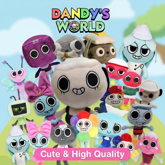 DDandys World Plüschpuppe, Cartoon-Stofffigur, Bunt / Mehrfarbig - Bild 1