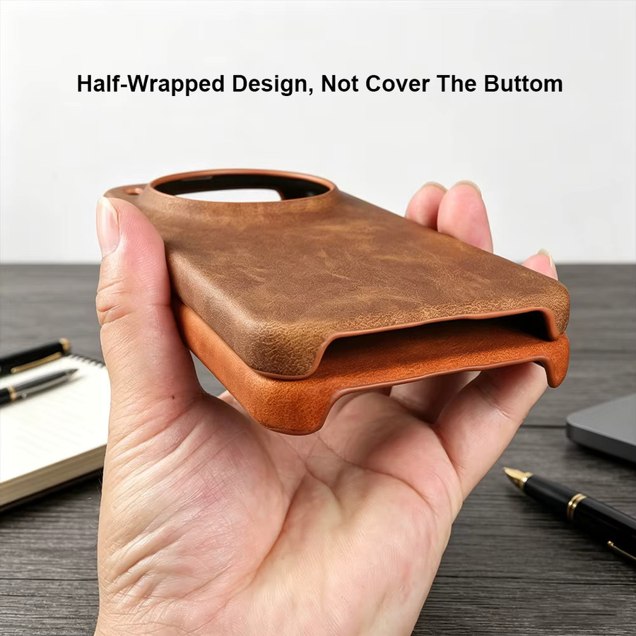 Premium Lederhülle für Vivo X300 Ultra X200 Pro Mini X100 S X300S X100S X90 Pro Plus X80 Lite Rückseite Cover Coque - Bild 3