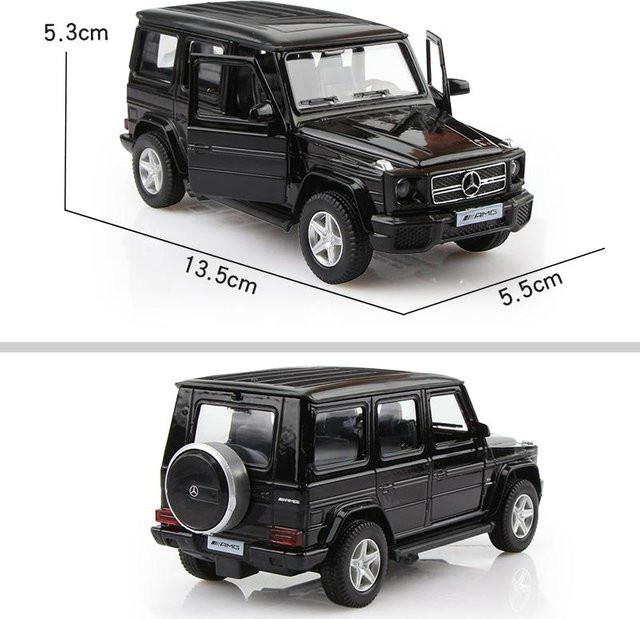 Kid Actor Paradise Mercedes Benz G63 AMG, Spielzeugfahrzeug, 1:36, Metall, Schwarz - Bild 1