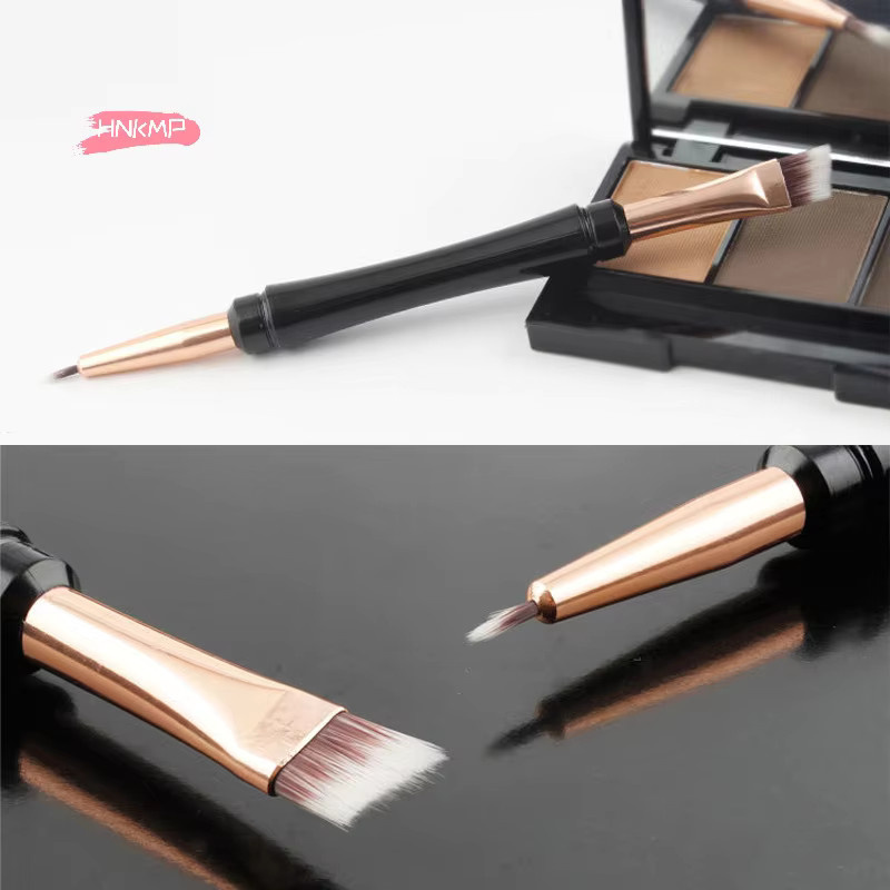 Mini-Make-up-Pinsel mit zwei Enden für Augenbrauen, Lidschatten, Eyeliner - Bild 2