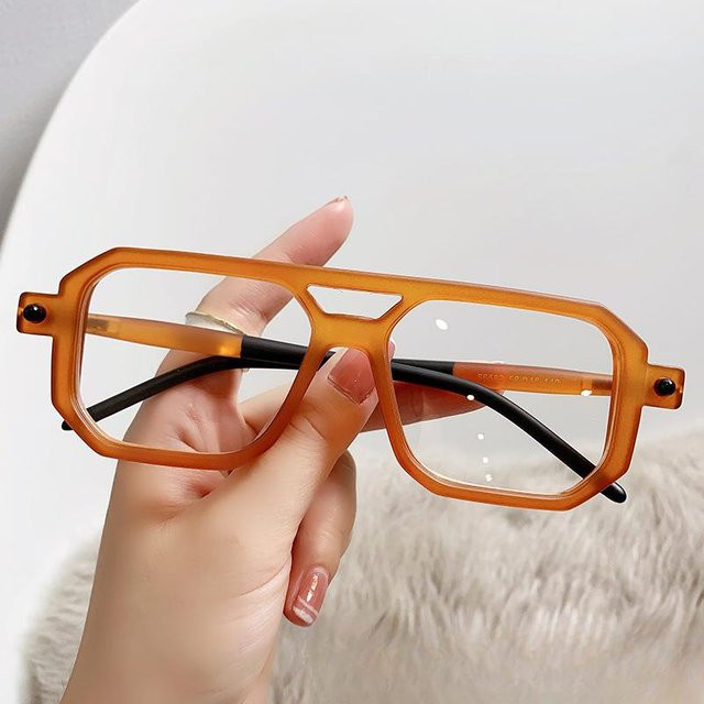 Binchi Outdoor Equipment Sonnenbrille, Unisex, Vollrand, Square, Plastic, Brown - Bild 1