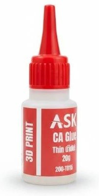 Art Scale Kit Sekundenkleber CA Glue Thin für 3D-Druck, transparent, 20 g - Bild 1