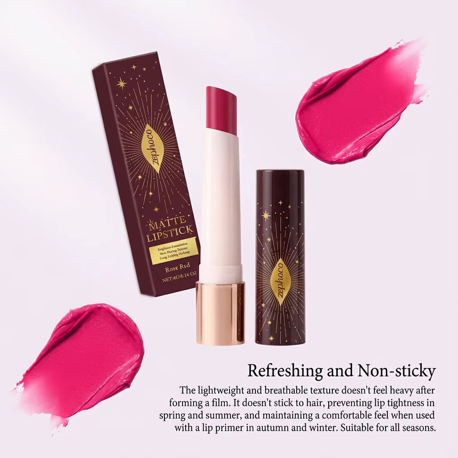 Zephoco Star Glow Matte Lippenstift, mehrfarbig - Bild 3