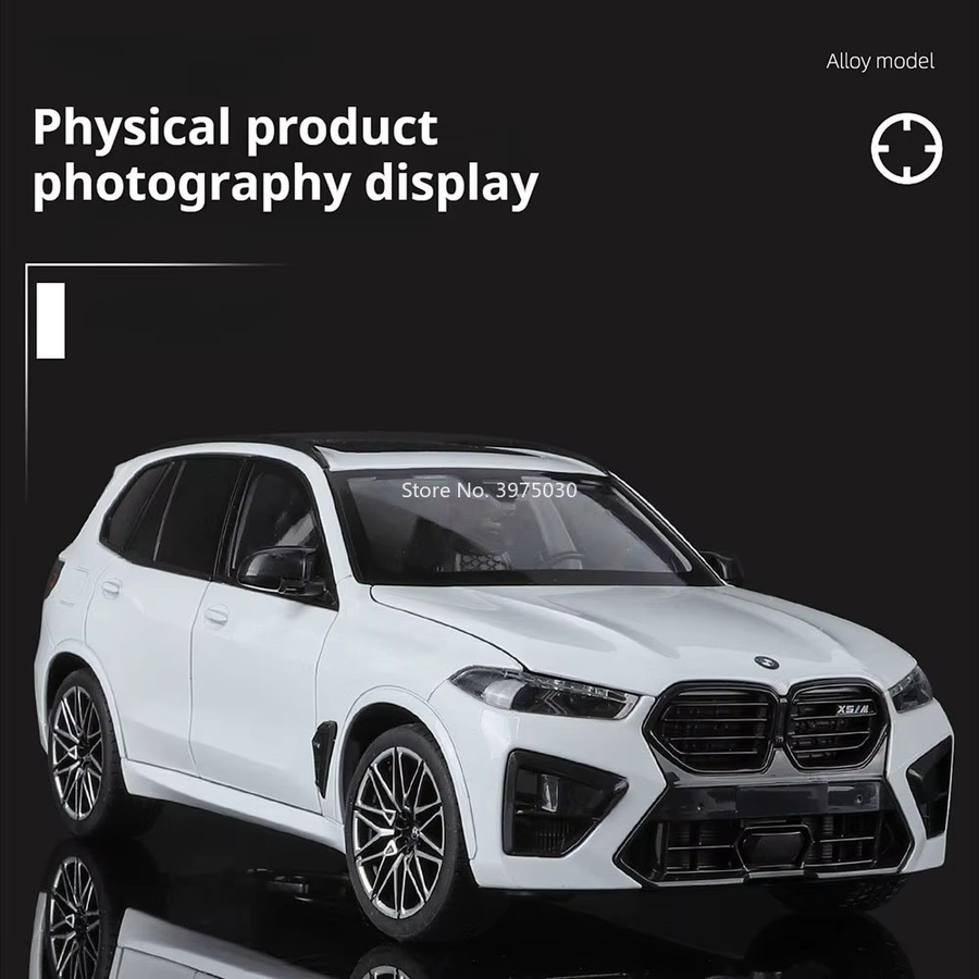 RMZ city X5M 530Li Modelle Autos, 1:18, Metall, mit Rad Lenkung, 6 Türen Geöffnet - Bild 3