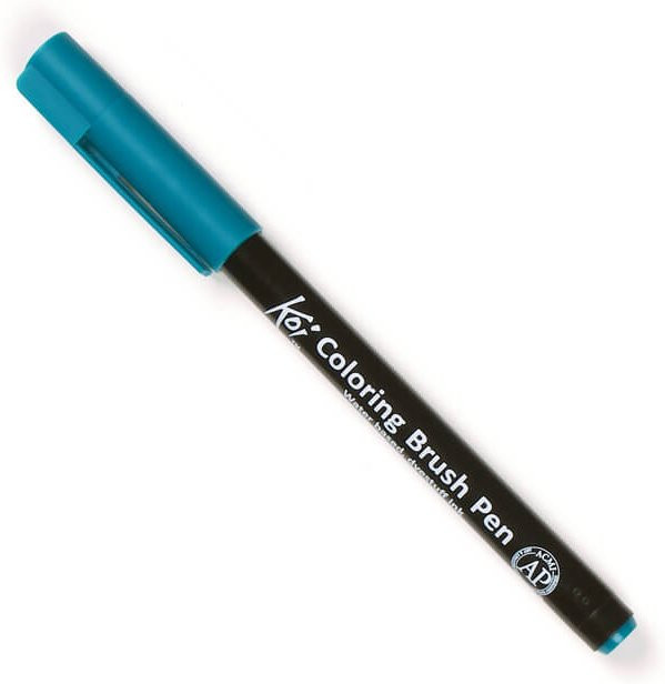 Sakura Koi Coloring Brush Pen in Viridian Green - Bild 1