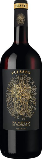 Pulsato Primitivo di Manduria 2023 Rotwein, Apulien, trocken, 1,5 l - Bild 1