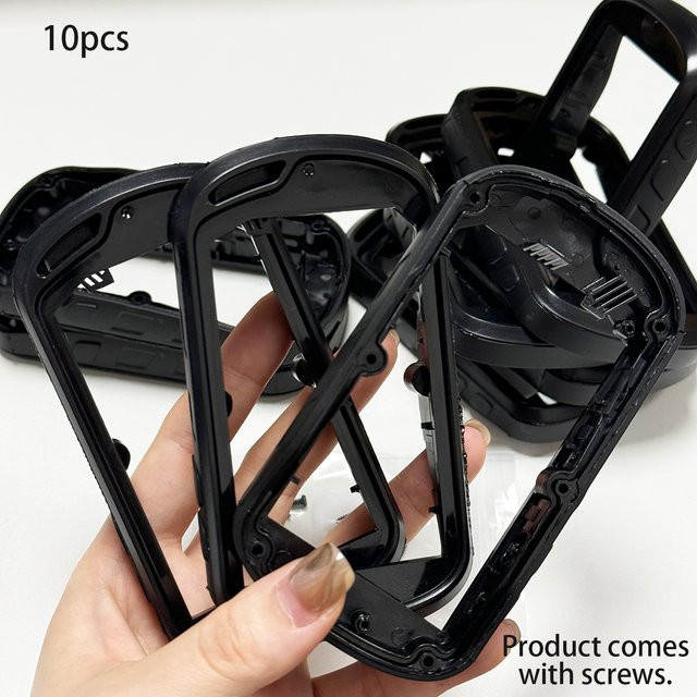 10 Stück Mittelrahmen für Garmin Oregon 600 600T 650 650T 700 750 750T 750TC 750CJ Ersatzteil für Einschaltknopf in Schwarz - Bild 1