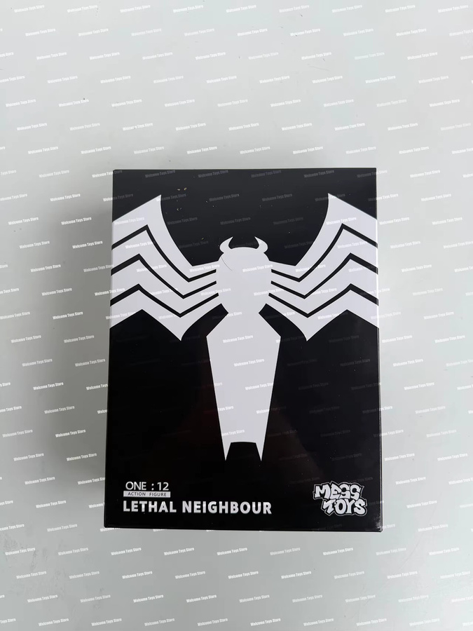 Mess Toys Marvel Lethal Neighbor Venom Symbiotischer Spider-Man, Actionfigur, Schwarz, ab 14 Jahren - Bild 2