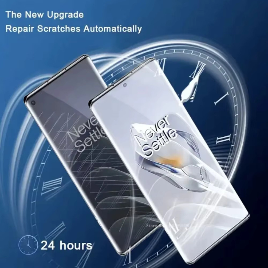 5er Pack Hydrogel Display Schutzfolien für OnePlus 13 12 11 10T 9 8 7 Pro 13R 12R 9R 8T 7T Pro transparent - Bild 6