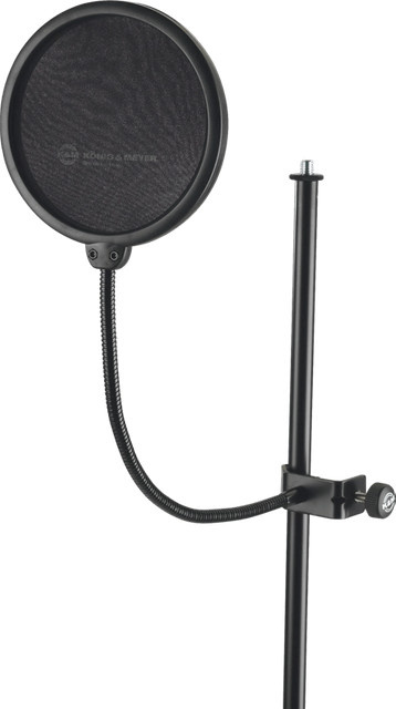 K&M Popfilter in Schwarz - Bild 1
